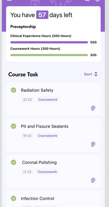 Dental CE Keeper App